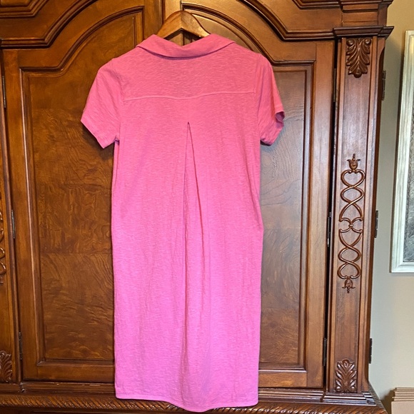 Talbots Pink Short Sleeve Polo Dress                     Size Small - Picture 6 of 6